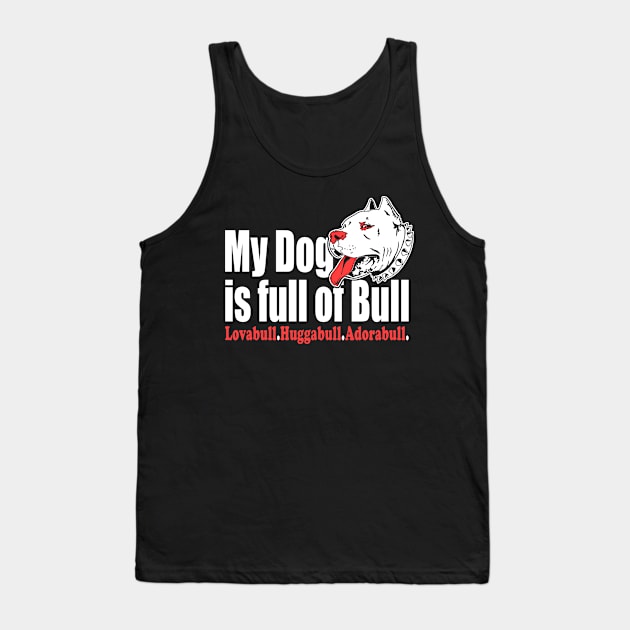 PITBULL LOVER Tank Top by Art_Zone